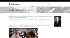 Desktop Screenshot of keillarson.com